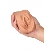 Маструбатор-вагина с вибрацией Soft   Wet Renata Realistic Tan Masturbator - Blush Novelties - в Шахтах купить с доставкой