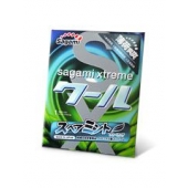 Презерватив Sagami Xtreme Mint с ароматом мяты - 1 шт. - Sagami - купить с доставкой в Шахтах