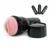 Мастурбатор-вагина Fleshlight - Vibro Pink Lady Touch с вибрацией - Fleshlight - в Шахтах купить с доставкой