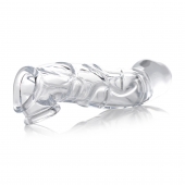 Прозрачная насадка для увеличения члена 2 Inch Clear Extender Sleeve - XR Brands - в Шахтах купить с доставкой