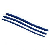 Набор из 3 синих силиконовых уретральных расширителей Invasion Silicone Urethral Sound Trainer Set - XR Brands - купить с доставкой в Шахтах