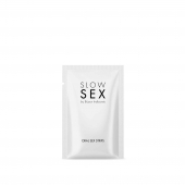 Полоски для орального секса Slow Sex Oral Sex Strips - 7 шт. - Bijoux Indiscrets - купить с доставкой в Шахтах