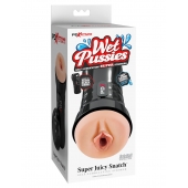 Мастурбатор-вагина в колбе Super Juicy Snatch - Pipedream - в Шахтах купить с доставкой
