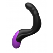 Черно-фиолетовый вибромассажёр простаты Hyper-Pulse P-Spot Massager - Pipedream - в Шахтах купить с доставкой