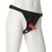 Трусики со штырьком для фиксации насадок Ultra Harness with Plug - Doc Johnson - купить с доставкой в Шахтах