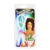 Прозрачное лассо с фиолетовой бусиной SILICONE COCK RING WITH BEAD LAVENDER - NMC - в Шахтах купить с доставкой