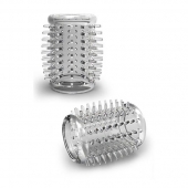 Прозрачная насадка с шипами STAY HARD COCK SLEEVE 01 CLEAR - Blush Novelties - в Шахтах купить с доставкой