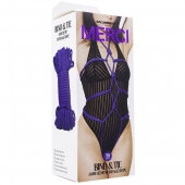 Фиолетовая верёвка для связывания и фиксации Bind Tie - 15,24 м. - Doc Johnson - купить с доставкой в Шахтах