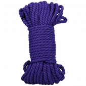 Фиолетовая верёвка для связывания и фиксации Bind Tie - 15,24 м. - Doc Johnson - купить с доставкой в Шахтах