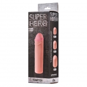 Фаллоудлинитель SUPER HERO Tempter - 16 см. - Lola Games - в Шахтах купить с доставкой