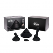 Конусный вибромассажер Cowgirl Cone с 2 насадками - CowGirl - купить с доставкой в Шахтах