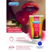 Интимная гель-смазка Shefox «Сладкая клубника» - 50 мл. - Shefox - купить с доставкой в Шахтах