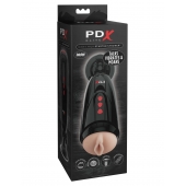 Мастурбатор-вагина с вибрацией Dirty Talk Starter Stroker - Pipedream - в Шахтах купить с доставкой