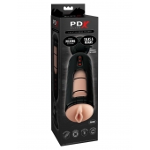 Мастурбатор-вагина с вибрацией Vibrating Mega Milker - Pipedream - в Шахтах купить с доставкой