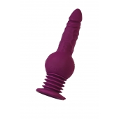 Фиолетовая мини-машина для секса Striker с пультом ДУ - 23,5 см. - ToyFa - купить с доставкой в Шахтах