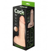 Телесный фаллоудлинитель с мошонкой Cock Next - 19 см. - LOVETOY (А-Полимер) - в Шахтах купить с доставкой