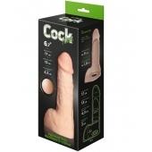 Телесный фаллоудлинитель с мошонкой Cock Next - 17 см. - LOVETOY (А-Полимер) - в Шахтах купить с доставкой