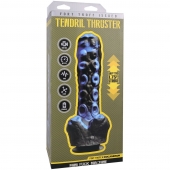 Черно-синяя мини-машина на присоске Tendril Thruster - 21,6 см. - Doc Johnson - купить с доставкой в Шахтах