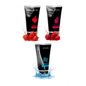 Набор из 3 лубрикантов JUJU (увлажняющий, клубника, малина) - JuJu - купить с доставкой в Шахтах