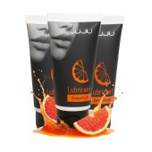 Набор из 3 съедобных лубрикантов JUJU со вкусом грейпфрута - JuJu - купить с доставкой в Шахтах