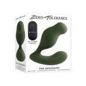 Вибромассажер простаты The Sergeant цвета хаки - Zero Tolerance - в Шахтах купить с доставкой