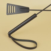 Черный кожаный стек «Сириус» - 60 см. - Sitabella - купить с доставкой в Шахтах