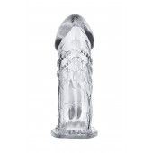 Прозрачная насадка на пенис Uco - 13 см. - A-toys - в Шахтах купить с доставкой