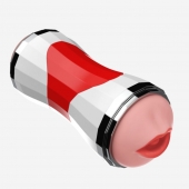 Двусторонний мастурбатор в колбе Power Grip Cup - вагина и ротик - Boys of Toys - в Шахтах купить с доставкой