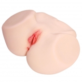 Мастурбатор-полуторс с двойным слоем материала Jenny Onahole Real Vagina - KOKOS - в Шахтах купить с доставкой