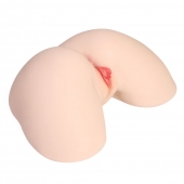 Мастурбатор-полуторс с двойным слоем материала Jenny Onahole Real Hips - KOKOS - в Шахтах купить с доставкой