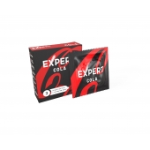 Презервативы с ароматом колы Expert Cola - 3 шт. - Expert - купить с доставкой в Шахтах