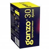 Ароматизированные презервативы Ganzo Juice - 30 шт. - Ganzo - купить с доставкой в Шахтах