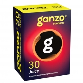 Ароматизированные презервативы Ganzo Juice - 30 шт. - Ganzo - купить с доставкой в Шахтах