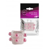 Прозрачная насадка на пенис с цветными шариками - Erowoman-Eroman - в Шахтах купить с доставкой