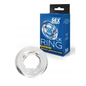 Прозрачное эрекционное кольцо-бублик - Sex Expert - в Шахтах купить с доставкой