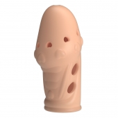 Телесная насадка на пенис Booker - 8 см. - Baile - в Шахтах купить с доставкой