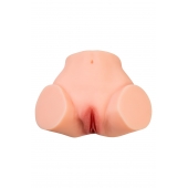 Телесный реалистичный мастурбатор-полуторс с 2 любовными входами - No Name - в Шахтах купить с доставкой