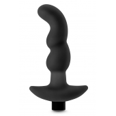 Черный вибромассажер простаты Prostate Massager 03 - 15,2 см. - Blush Novelties - в Шахтах купить с доставкой