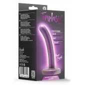 Фиолетовая насадка с гладкой поверхностью Surrender 4.75 Inch Beginner Pegging Dildo - 12 см. - Blush Novelties - купить с доставкой в Шахтах