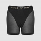 Трусики-шорты для фиксации насадок Strap-on-me Harness Lingerie Halo - size XL - Strap-on-me - купить с доставкой в Шахтах