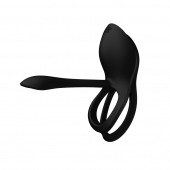 Черное эрекционное виброкольцо Bayek с пультом ДУ - Zalo - в Шахтах купить с доставкой