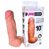 Фаллическая насадка Харнесс UNICOCK 10  - 25 см. - LOVETOY (А-Полимер) - купить с доставкой в Шахтах