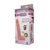 Фаллическая насадка Харнесс UNICOCK 9  - 24 см. - LOVETOY (А-Полимер) - купить с доставкой в Шахтах