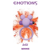 Сиреневое эрекционное виброколечко Emotions Minnie - Lola Games - в Шахтах купить с доставкой