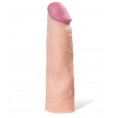 Реалистичная насадка с ярко выраженной головкой - 16,5 см. - A-toys - в Шахтах купить с доставкой