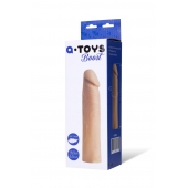 Реалистичная насадка с ярко выраженной головкой - 16,5 см. - A-toys - в Шахтах купить с доставкой