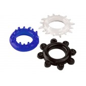 Набор из 3 разноцветных эрекционных колец - A-toys - в Шахтах купить с доставкой