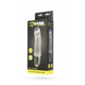 Прозрачная насадка с петлёй для фиксации - 14 см. - ToyFa - в Шахтах купить с доставкой