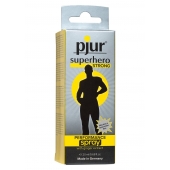 Спрей-пролонгатор длительного действия pjur SUPERHERO Strong Spray - 20 мл. - Pjur - купить с доставкой в Шахтах