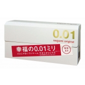 Супер тонкие презервативы Sagami Original 0.01 - 5 шт. - Sagami - купить с доставкой в Шахтах
